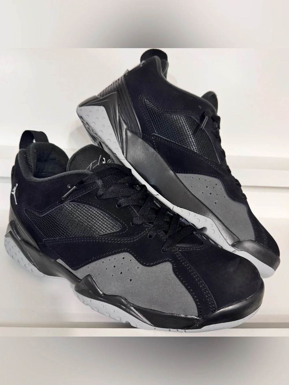 Air Jordan 7 RM “92 MVP” – Black/Wolf Grey Size 10 | Barely Worn | No Box